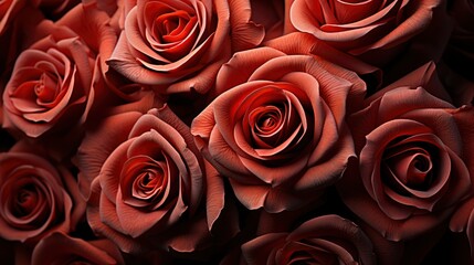 Red Roses Background Natural Texture Love, Background Image, Desktop Wallpaper Backgrounds, HD