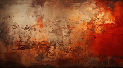 Obraz premium Old Wall Texture Cement Black Red, Background Image, Desktop Wallpaper Backgrounds, HD