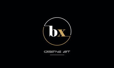 BX, XB, B, X abstract letters logo monogram