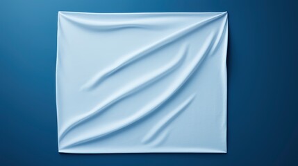 Empty White Paper Blank On Blue, Background Image, Desktop Wallpaper Backgrounds, HD
