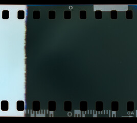 film picture frame, picture place, film stock. 