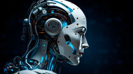  robots and automated systems reflecting current technological trends for humans. Generative AI