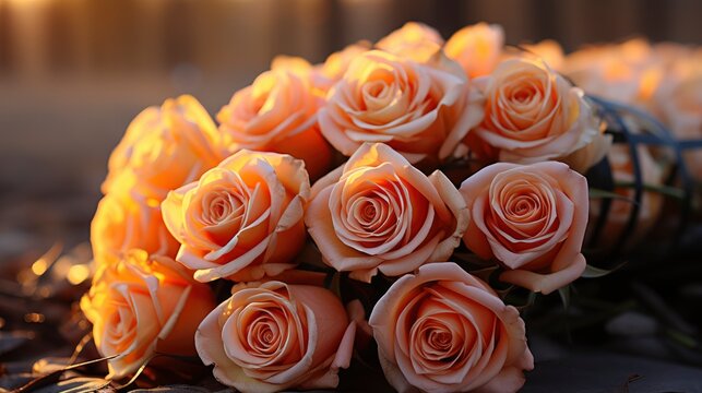 Fresh Roses Greeting Card Mothers Day, Background Image, Desktop Wallpaper Backgrounds, HD