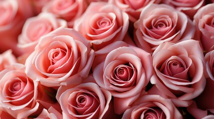 Close Pink Roses Bouquet, Background Image, Desktop Wallpaper Backgrounds, HD