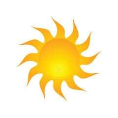 abstract sun vector illustration
