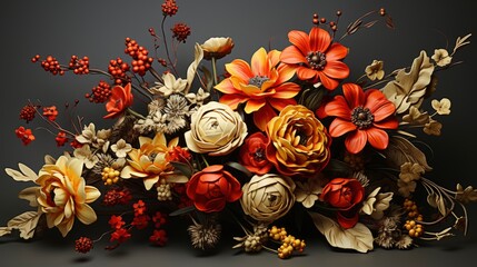 Bouquet Flowers, Background Image, Desktop Wallpaper Backgrounds, HD