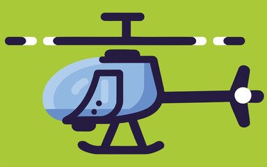 illustration of a helicopter