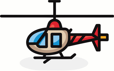 illustration of a helicopter