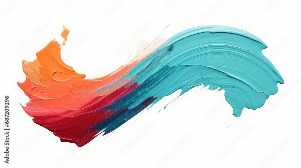 Poster abstract paint color background with splashes