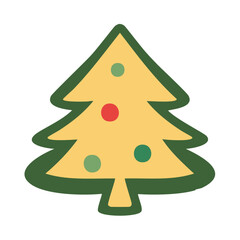 christmas tree illustration
