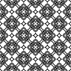 Black pattern. Seamless texture for fashion, textile design,  on wall paper, wrapping paper, fabrics and home decor. Simple repeat pattern.Abstract design.