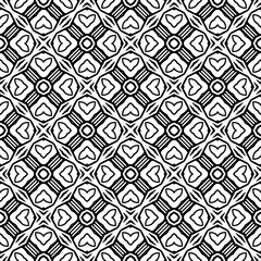 Black pattern. Seamless texture for fashion, textile design,  on wall paper, wrapping paper, fabrics and home decor. Simple repeat pattern.Abstract design.