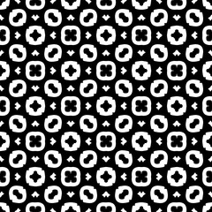 Black pattern. Seamless texture for fashion, textile design,  on wall paper, wrapping paper, fabrics and home decor. Simple repeat pattern.Abstract design.