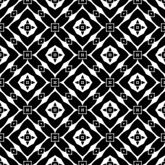 Black pattern. Seamless texture for fashion, textile design,  on wall paper, wrapping paper, fabrics and home decor. Simple repeat pattern.Abstract design.