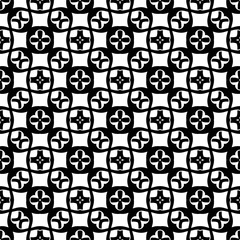 Black pattern. Seamless texture for fashion, textile design,  on wall paper, wrapping paper, fabrics and home decor. Simple repeat pattern.Abstract design.