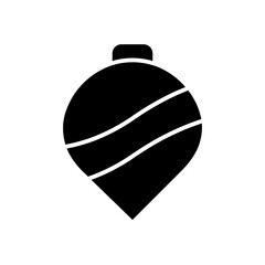 merry christmas glyph icon