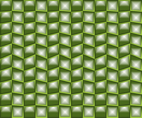 vector geometric fields with shades of green for design needs, textiles and others