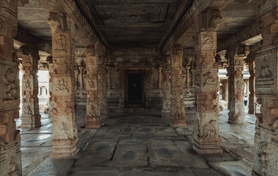 Balakrishna Temple is one of the most revered and famous Indian temples. Hampi. India.
