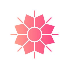 snowflake gradient icon