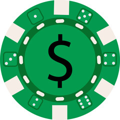Naklejka premium Poker playing card