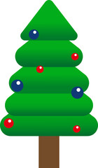 Christmas tree icon