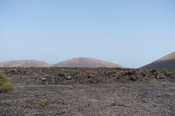 Lavawueste auf Lazarote