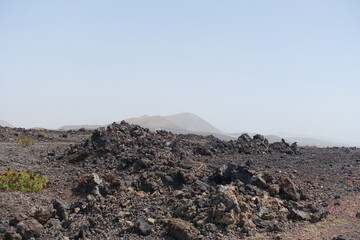 Lavawueste auf Lazarote