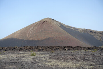 Lavawueste auf Lazarote