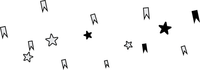 Naklejka premium abstract Confetti vector