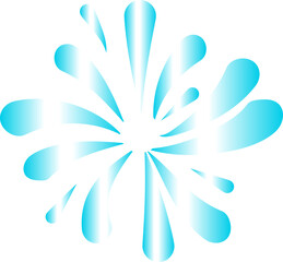 firework flash icon decoration