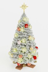 Realistic 3D Render of Christmas Tree