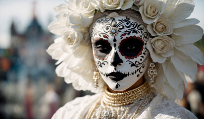 Fototapeta na wymiar Venetian mask