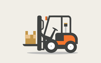 forklift truck and forklift