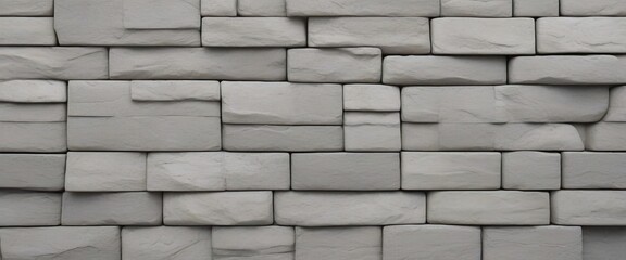 White gray grey stone concrete texture wall wallpaper tiles background panorama generative AI.