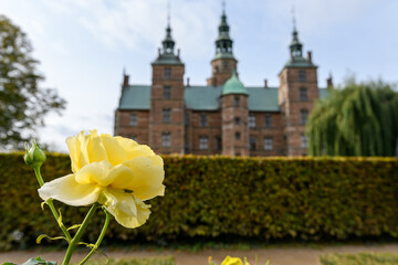 Rosenborg Castle Gardens in Copenhagen, Denmark