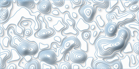 Abstract design with black and white abstract background silver line topography amount map contour background Geographic line mountain relief. Abstract lines or wavy backdrop background.