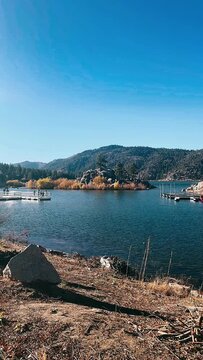 view of the bay,autumn landscape with lake, landscape, water, nature, sky, lake, river, sea, autumn, summer, mountain, beach, travel, tree, view, coast, rock, grass, forest, clouds, mountains, park, d