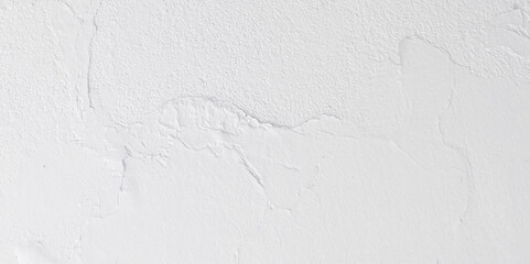 Crack concrete white wall or Cement wall background. Cracked concrete texture background Abstract concept. crack white wall texture, background and texture of white concrete wall.	 - obrazy, fototapety, plakaty