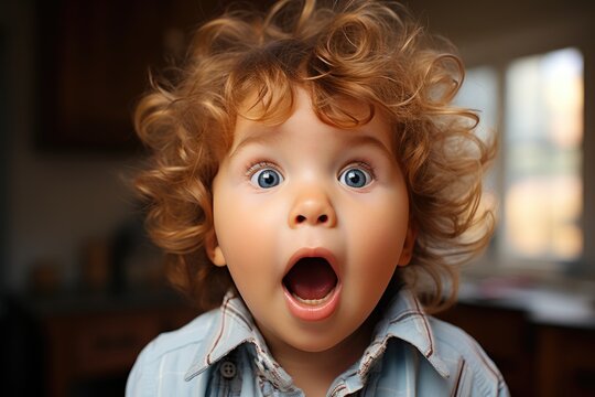 Surprised baby