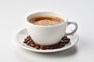 Fototapeta premium Coffee Mug Isolated on a White Background