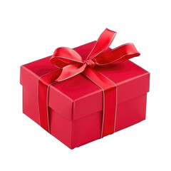 Obraz premium red gift box