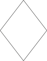 Coloring geometric figure rhombus. Maths rhombus. Math coloring simple geometric figures. Rhombus. We study mathematics