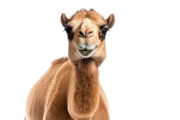 Camel close-up clipart - obrazy, fototapety, plakaty