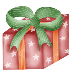 gift box with ribbon 2