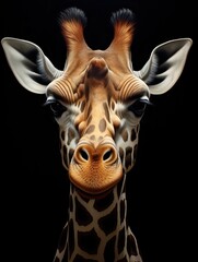 Obraz premium Captivating Hyperrealistic Animal Portraits: Lifelike Renditions of Exotic Animals Breathing