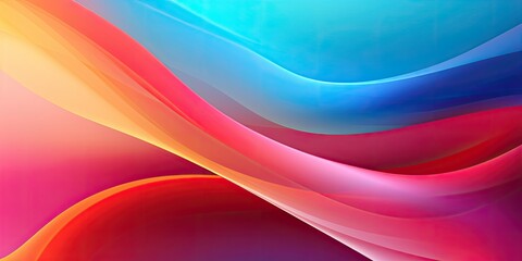 Chromatic Vibrance - Abstract Background with Bold and Vibrant Gradient Colors - Artistic Brilliance & Eye-Catching Elegance