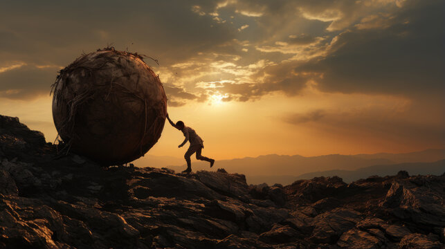 Sunset Struggle: Pushing Past Limits, Generative AI