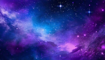 blue and purple galaxy background