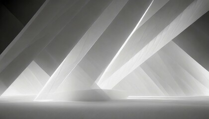 minimal geometric white light background abstract design