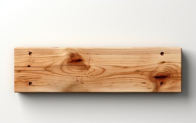 wood boards on white background